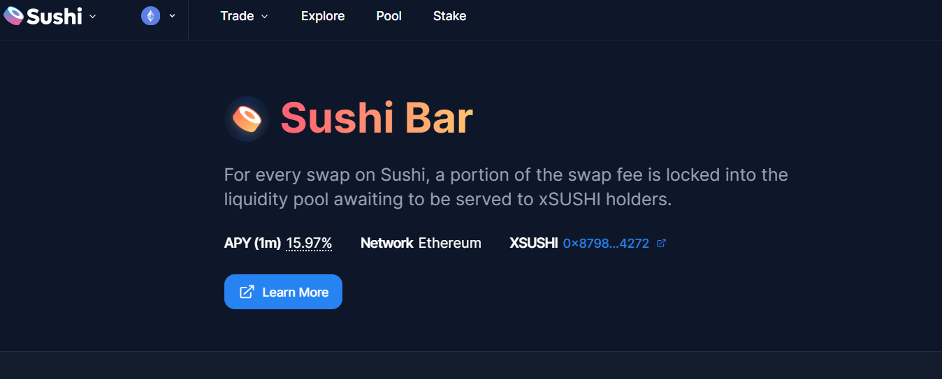 SushiSwap (СушиСвап) – что это, отзывы, риски инвестиций в DeFi, Фото № 2 - b-visor.com